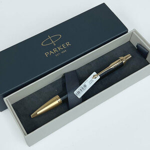 未使用・長期在庫処分品【127】　PARKER/パーカー　1975662　IM　プレミアム ブラック　GT　ボールペン　箱あり