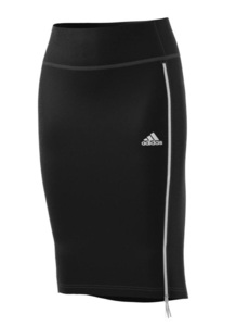 [KCM]Z-2adi-1327-L* выставленный товар *[ Adidas ] женский спорт casual узкая юбка Z.N.E. юбка FWR10-DX7781 BK L