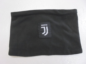 【KCM】Z-2iro-87★展示品★【JUVENTUS/ユベントス】フリース ネックウォーマー　ブラック　フリーサイズ（13～18×27）