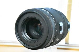 SIGMA 単焦点マクロレンズ MACRO 70mm F2.8 EX DG キヤノン用 フルサイズ対応 整備 レンズ電気接点コーティング【中古】