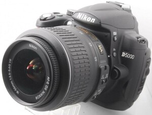 一眼レフカメラ 初心者 デジタル一眼レフカメラ Nikon D5000 レンズキット 整備 センサークリーニング【中古】