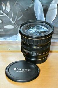 一眼レフカメラ 初心者 一眼レフ 中古 Canon EF レンズ 20-35mm F3.5-4.5 USM 整備 レンズ電気接点コーティング【中古】