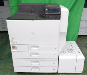 送料安くなりました PostScript3 と１２００増設トレイのオプション付き RICOH IPSiO SP C831 4段 カラーレーザープリンター【WS3151】