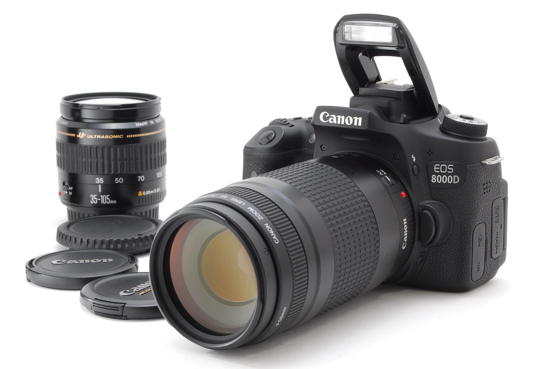 CANON EOS 8000D ダブルズームキット オークション比較 - 価格.com