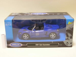 #WELLY COLLECTION 1/24 2001 Opel Speedster amusement exclusive use gift 