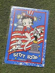 未使用 未開封 新品 サインボード ウォールサイン パネル 看板 ベティちゃん BETTY BOOP betty boop アメ雑 アメリカン