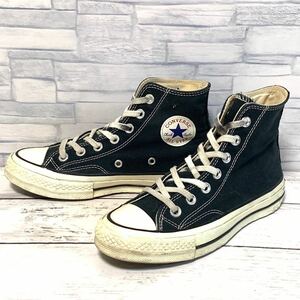 R4770bh【converse コンバース】22cm スニーカー ブラック×ホワイト レディース All Star70 HI チャックテイラー70復刻三ツ星ハイ142334C