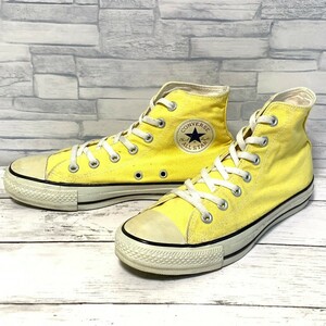 R4740bL CONVERSE コンバース ALLSTAR オールスター カラーズクラシックHI 24㎝ イエロー ハイカットスニーカー 1C954 レディース