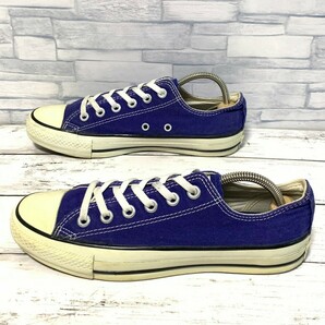 R4818bE CONVERSE コンバース スニーカー パープル系 24.5cm レディース オールスター カラーズ クラシック OX 1C1316 ローカット 靴の画像2