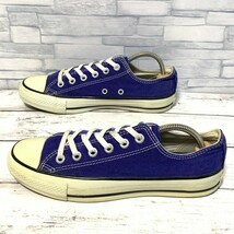 R4818bE CONVERSE コンバース スニーカー パープル系 24.5cm レディース オールスター カラーズ クラシック OX 1C1316 ローカット 靴_画像2