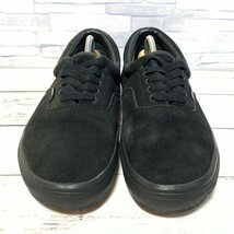 R4834bE VANS バンズ スニーカー 27.5cm ブラック メンズ ERA エラ スエード スケボー ローカット 黒 ヴァンズ USED シューズ スケーター_画像4