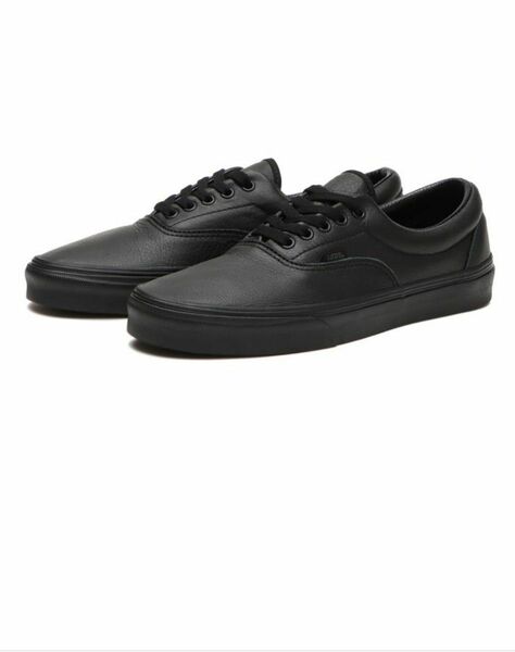 スニーカー VANS ヴァンズ ERA エラ VN0A4BV4X0S (LEATHER)BLACK