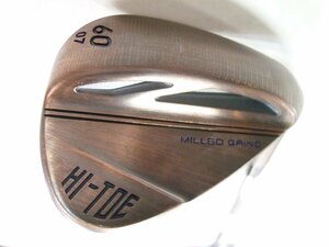 中古良品TaylorMadeテーラーメイドMILLED GRIND HI-TOE 3ウェッジKBS HI-REV 2.0 115【WEDGE】60-07度LB*MP@1*N*223