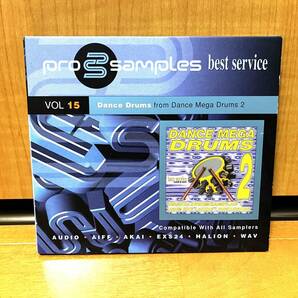 【サンプリングCD/CD＋CD-ROM2枚組】Pro Samples『PS15 DANCE DRUMS』(Vol.15/ダンス・ドラムス/19750)の画像1