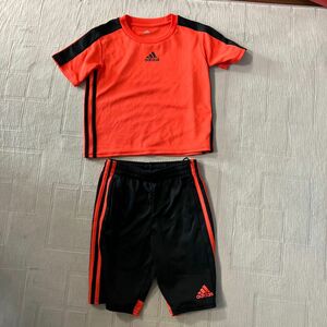 adidas 上下セット 半袖　110