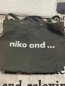 niko and... 2way トートバッグ ショルダーバッグ