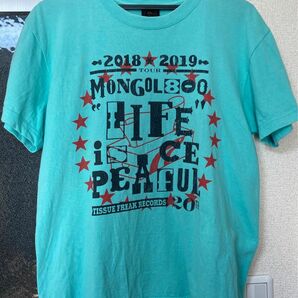 モンゴル800 ライブTシャツ Mサイズ　2018-2019 LIFE IS PEACEFUL