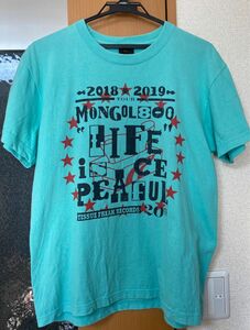 モンゴル800 ライブTシャツ Mサイズ　2018-2019 LIFE IS PEACEFUL