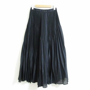 新品 未使用 UN3D アンスリード ORGAMI PLEATS PANTS ワイドパンツ プリーツパンツ 36 ブラック