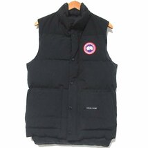 美品 CANADA GOOSE カナダグース FREESTYLE VEST フリースタイル ダウンベスト 4125M R XS/TP ブラック C0603_画像1