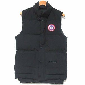 美品 CANADA GOOSE カナダグース FREESTYLE VEST フリースタイル ダウンベスト 4125M R XS/TP ブラック C0603