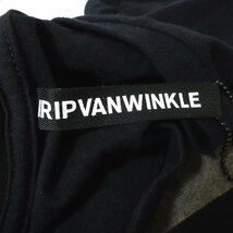 新品 未使用 21SS RIPVANWINKLE リップヴァンウィンクル フォトプリント 半袖 Tシャツ カットソー RW-330 サイズ3 ブラック_画像3