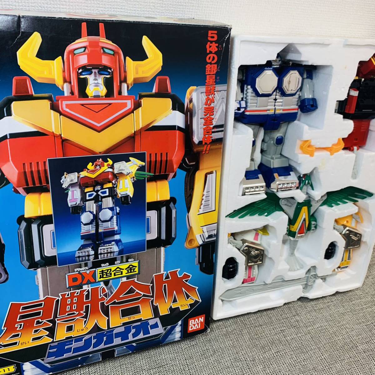 ヤフオク!  dx超合金 ギンガイオー星獣戦隊ギンガマン 戦隊