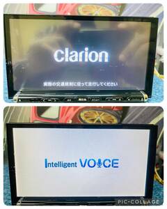 保証付動作★クラリオン メモリーナビ NX615W フルセグ DVD Bluetoothオーディオ 地図データ2015年 匿名配送