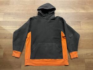 90s Vintage Kellsport リバースウィーブ パーカー スエット ビンテージ フェード champion チャンピオン reverse weave ブラック オレンジ