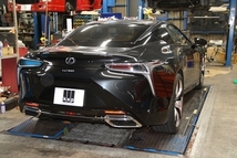 KSP製レクサス LEXUS LC500h GWZ100専用REALワイドトレッドスペーサー　ハブセンター一体型 17mm　PCD120-5H/M14-1.5_画像5