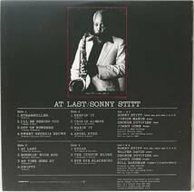 SONNY STITT : AT LAST ソニー・スティット アット・ラスト 見本盤 帯付き 国内盤 中古アナログLPレコード盤 1982年 K20P-6212/3 M2KDO1263_画像6