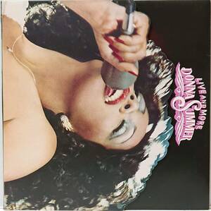 DONNA SUMMER : LIVE AND MORE ドナ・サマー ライブ・アンド・モア 帯なし 国内盤 中古アナログLPレコード盤 1978年 IP-9553-4 M2-KDO-1252