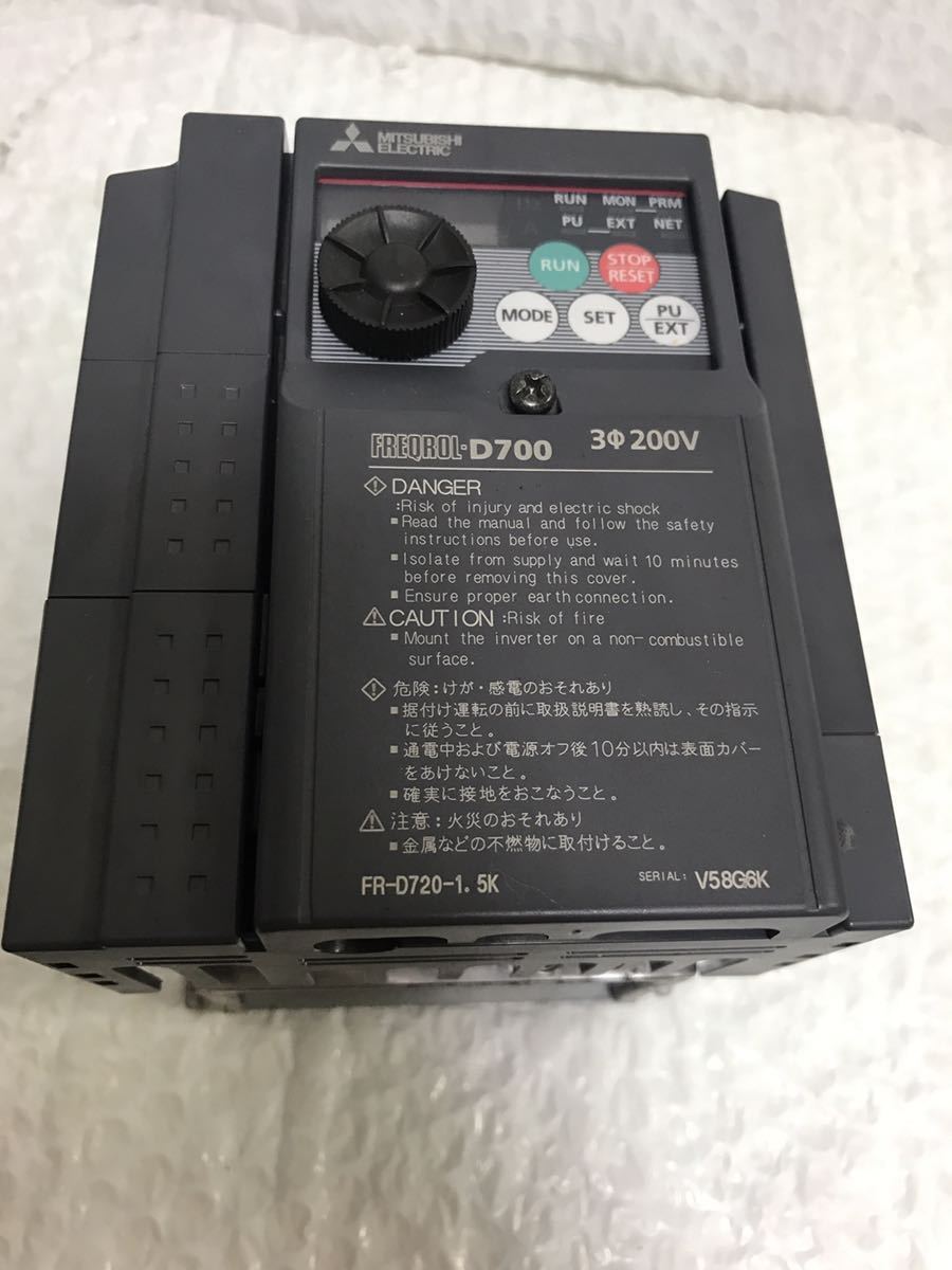 新品◇送料無料◇ MITSUBISHI/三菱電機 インバーター FR-E720-1.5K