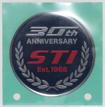 【残り僅か】STI オーナメント リア 30th 【ST91053VV280】 スバル STI30周年記念オーナメント_画像1