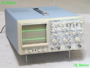 ●CQ_6meter●KENWOODの100MHzオシロ CS-5270 波形出ますが難ありJUNK