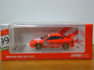 ★INNO Models イノモデル 1/64 　INTEGRA ホンダ インテグラ TYPE-R DC5 #99 オートバックス・ベルノ ワンメイク レ－ス 2002　未開封★