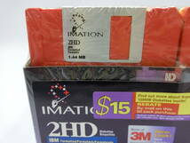 【新品】[Imation製] 3.5インチ フロッピーディスク 2HD IBM 1.44MB フォーマット DS/HD 50枚セット Floppy Disketes (Y-599)_画像7