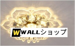 シャンデリア モダン クリスタル 花びら LED 天井シャンデリア 通路 廊下 廊下 階段 ヴィラ ギャラリー キッチン コーヒーバー 屋内ライト