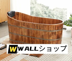 お風呂 木製浴槽 バスタブ 美容院サウナ 成人バケツ 家庭用シャワー 100cm