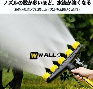 強くお勧め★農業スプリンクラー ガーデンスプリンクラー スプレー 3ヘッズ 芝生用 散水灌漑用 ウォーターポンプ公共緑地家庭園芸 噴霧スプ