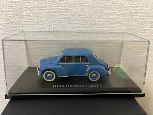 【中古】ノレブ 1/43 日野 Hino Renault (1957) ブルー ミニカー クラシックカー