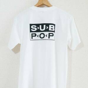 Sub Pop 【新品】Loser T-シャツ(Mサイズ) Nirvanaオルタナ Wh グランジ Beck Sonic Youth 90s シルクスクリーンプリントの画像2