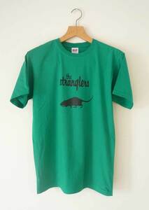 【新品】Stranglers Tシャツ Sサイズ Grn 甲本ヒロト Nirvana Tシャツ パンク パワーポップ シルクスクリーンプリント