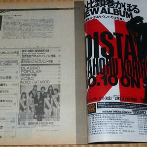 1990年 9月号 10月号 MUSIC GUIDE ☆ ミュージックガイド 中村あゆみ 德永英明 森高千里 B'z ポール・ヤングの画像5