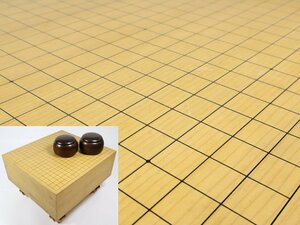 脚付碁盤 ヘソ有 柾目 天柾 厚み約16.7cm 碁石 白178個 黒176個 碁笥 ボードゲーム 将棋