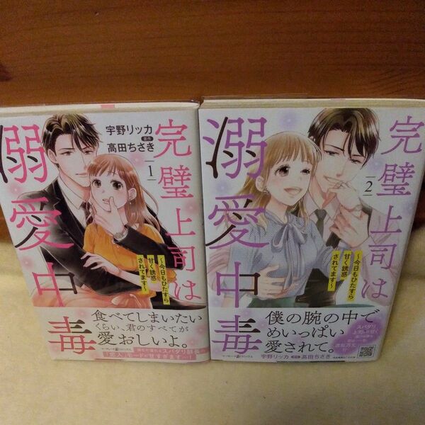 完璧上司は溺愛中毒　今日もひたすら甘く誘惑されてます　２ （マーマレードコミックス　ウ４－０２） 宇野リッカ／著　高田ちさき／原作