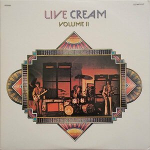 クリーム Cream - Live Cream Volume II ライヴ・クリーム Vol.2 '75年邦盤再発 荒れ果てた街,ホワイト・ルーム,ステッピン・アウト