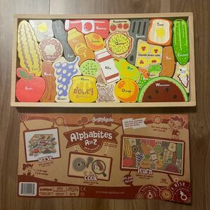 BeginAgain Alphabites A to Z Puzzle and Playset - Educational