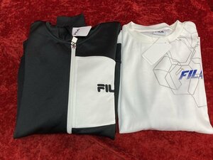 10-11-504 ◎Z キッズ アパレル 子ども服 150cm 男の子 FILA トップス パーカー 2点セット 　未使用品