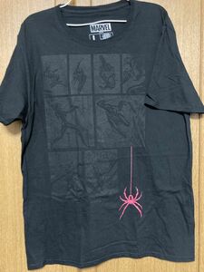 US古着　アメリカ輸入　Tシャツ　MARVEL スパイダーマン　LOOTWEAR ORIGINAL サイズL 